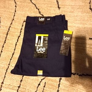 Lee Uniforms Men's Navy Pants
